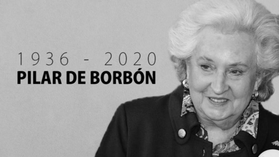 Fallece Pilar de Borbón a los 83 años