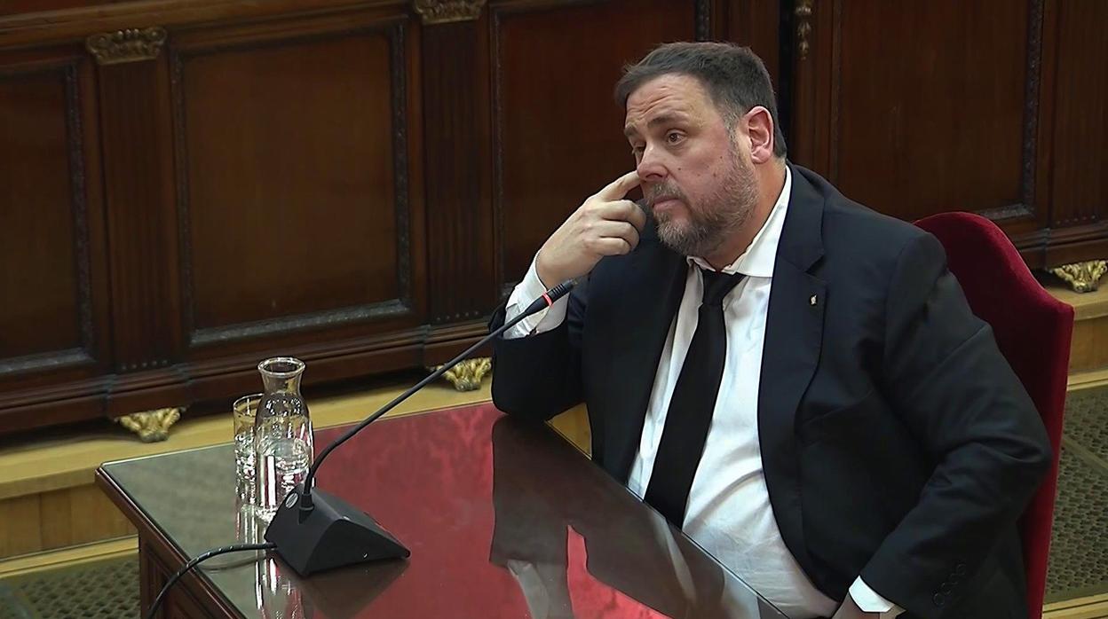 Oriol Junqueras, en el Supremo