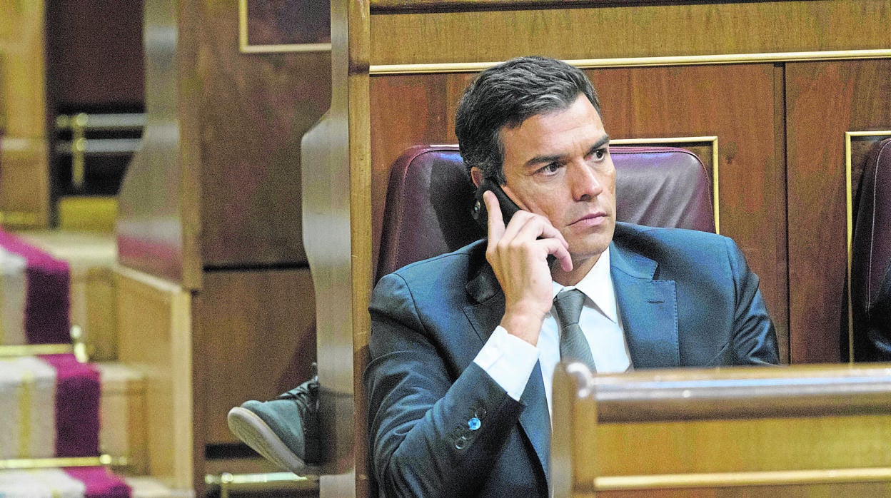 El presidente del Gobierno, Pedro Sánchez