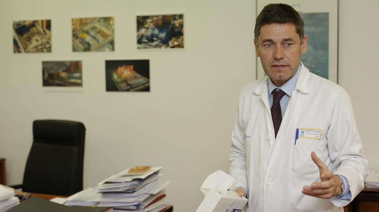 El doctor José María Eiros, director del Centro Nacional de la Gripe de Valladolid