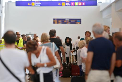 Imagen de la terminal del aeropuerto de Castellón