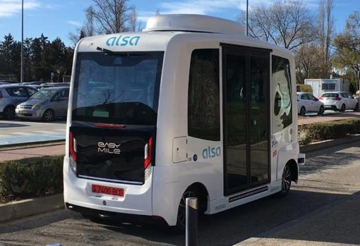 La Comunidad lanza un proyecto piloto con un autobús sin conductor en el campus de la Autónoma