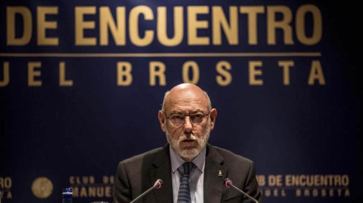 El que fuera fiscal general del Estado, José Manuel Maza