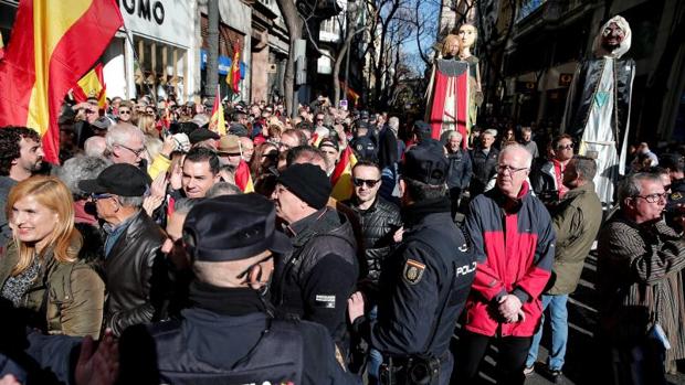 La Policía identifica a 14 personas por boicotear la Cabalgata de Las Magas