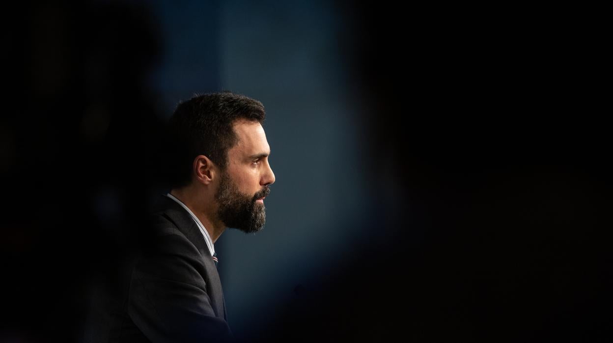 El presidente de la Mesa del Parlament de Cataluña, Roger Torrent