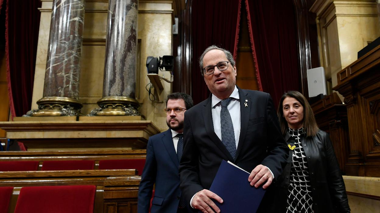 Torra avanza que habrá elecciones si el Supremo lo inhabilita como presidente catalán