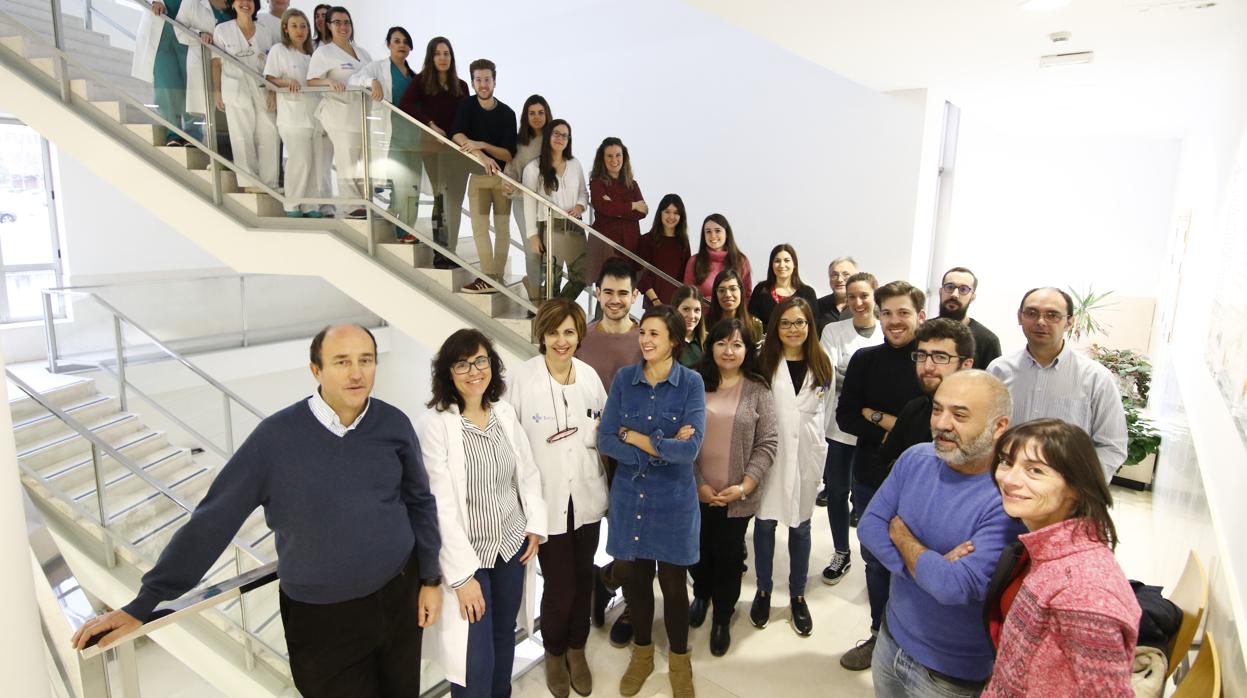 Investigadores del grupo de citogenética y caracterización molecular del cáncer del Centro de Investigación del Cáncer