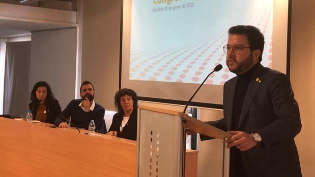 Pere Aragonès avisa: Si no avanza el diálogo con el Gobierno «volveremos a ejercer la autodeterminación»