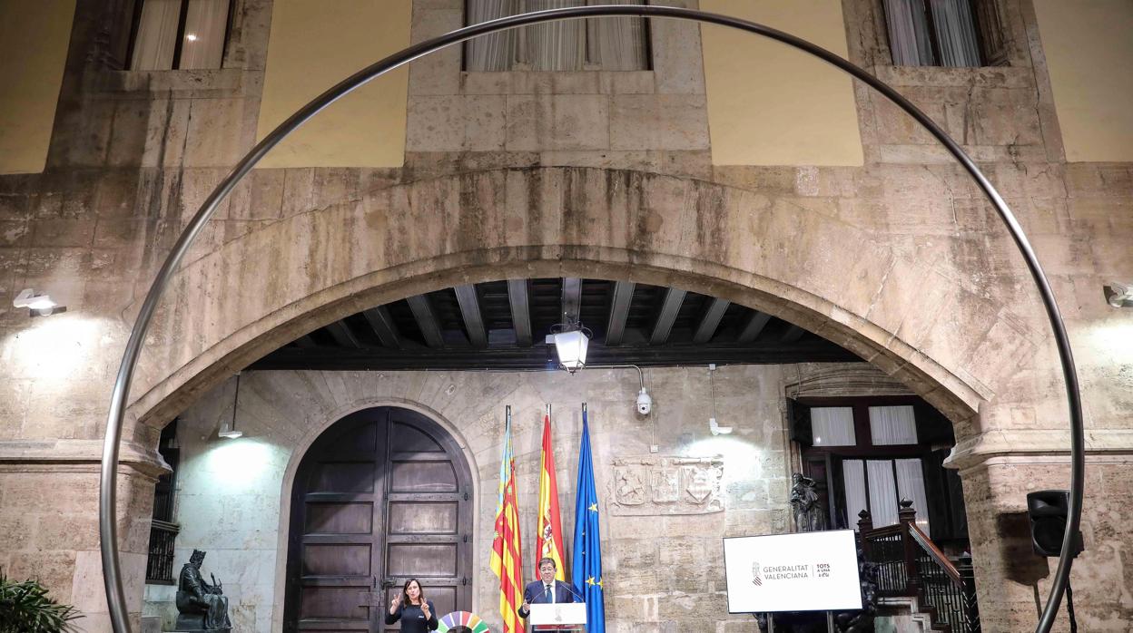 Imagen de Ximo Puig en un acto celebrado este martes en Valencia