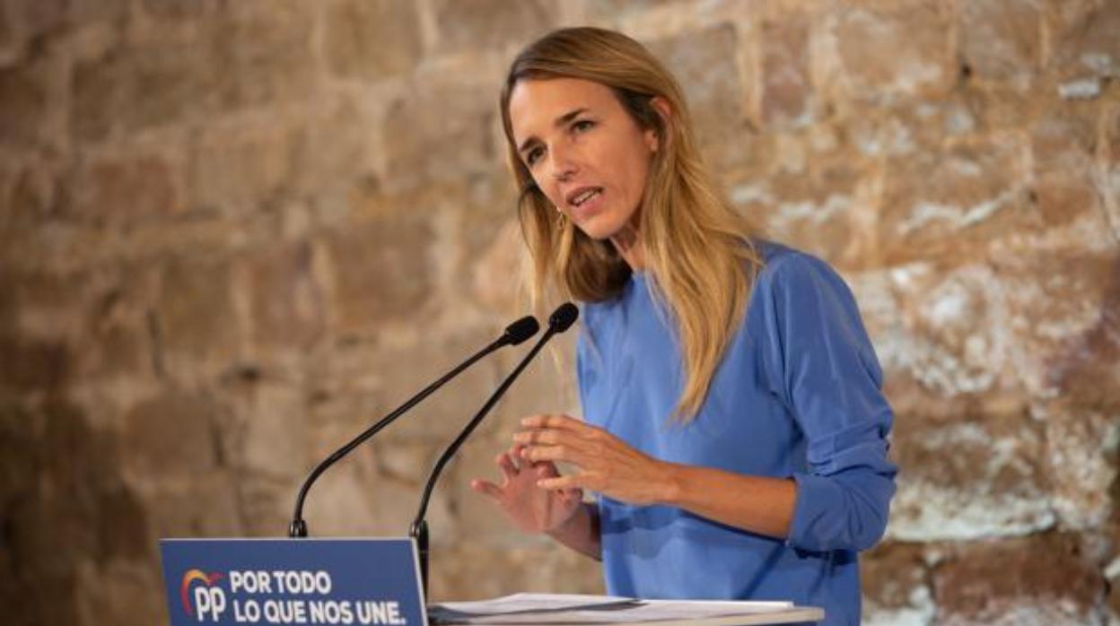 La portavoz en el Congreso, Cayetana Álvarez de Toledo