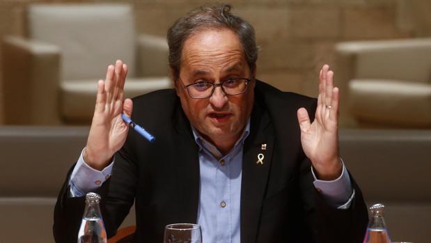 Torra reta al Supremo: «No echaremos marcha atrás, soy diputado y presidente»