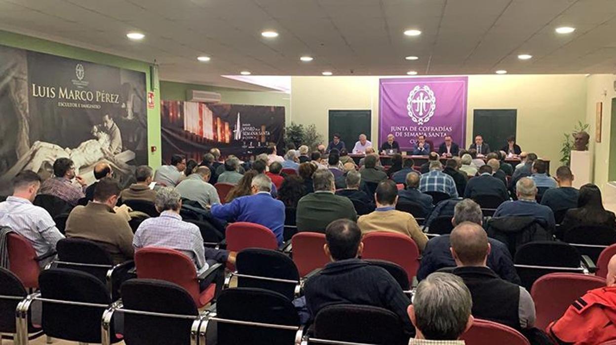 La reunión de la Junta de Cofradías de Cuenca