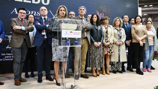 La alcaldesa de Toledo anuncia la creación de una oficina de congresos