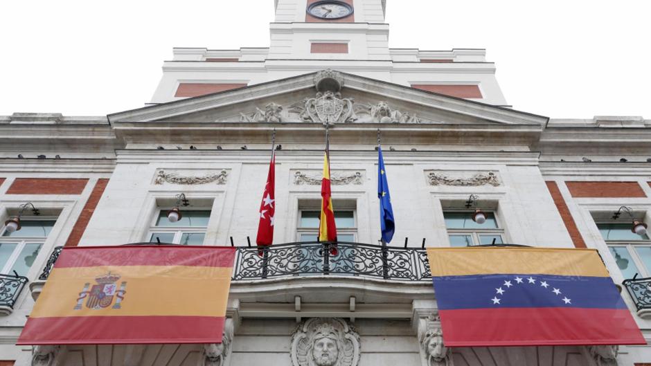 El vídeo con el que la Comunidad de Madrid da la bienvenida a Juan Guaidó