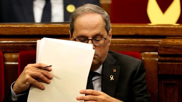 Quim Torra ya no es diputado del Parlamento de Cataluña