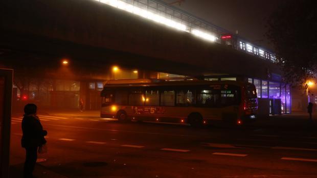 Cuatro mujeres pidieron paradas a demanda en el bus la primera noche