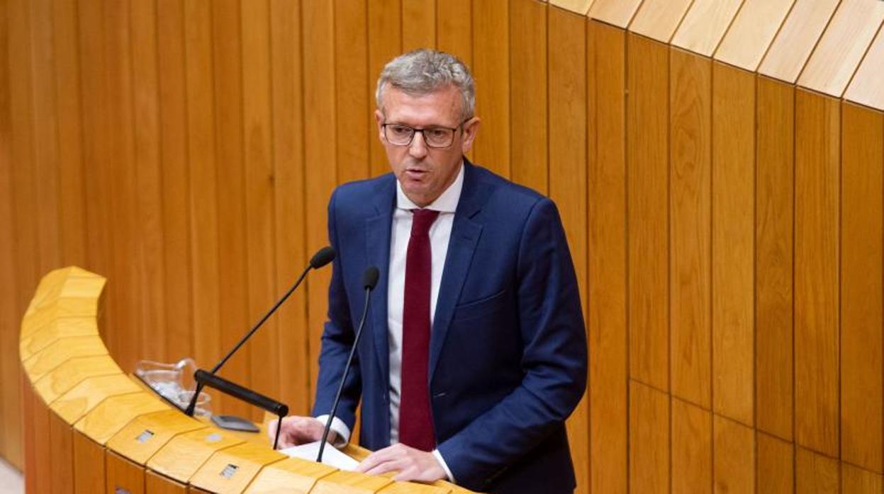 Rueda, en el Parlamento, en una imagen de archivo