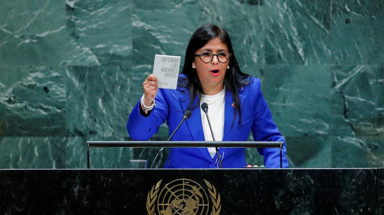 Delcy Rodríguez, vicepresidenta de Venezuela