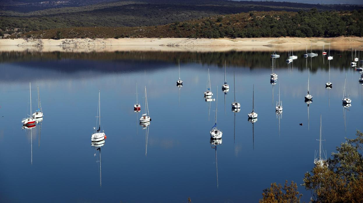 Embalse del Atazar, en la Comunidad de Madrid