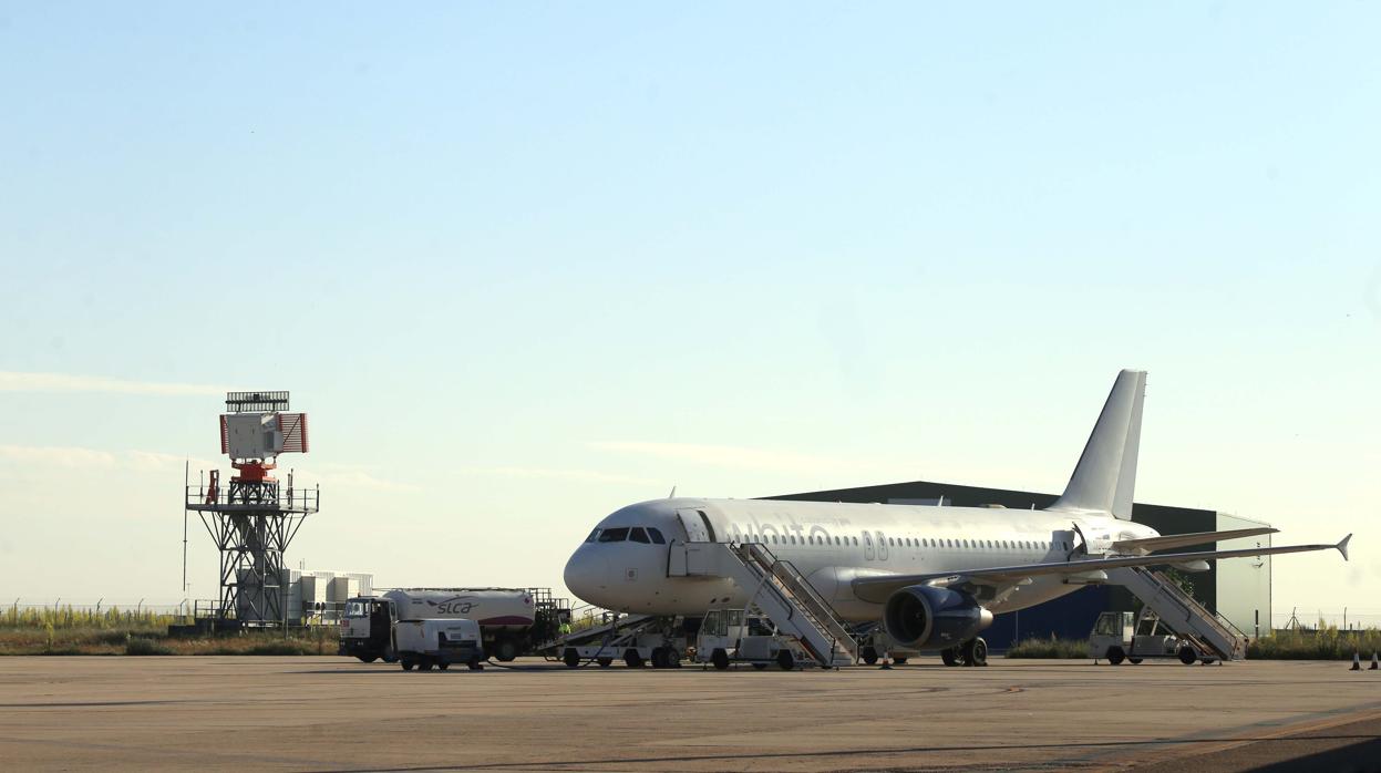 Aeropuerto de Villanubla, en una imagen de archivo