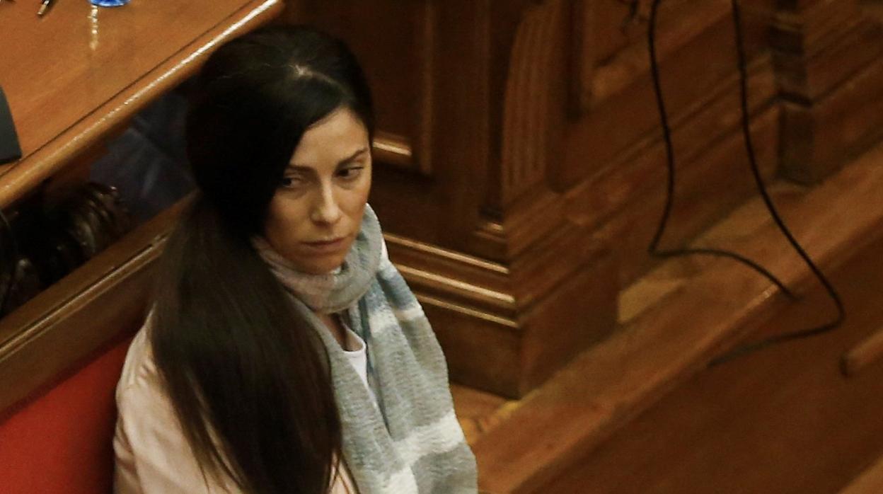 Rosa Peral, en el banquillo de los acusados de la Audiencia de Barcelona