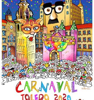 Este es el llamativo cartel del Carnaval 2020 de Toledo