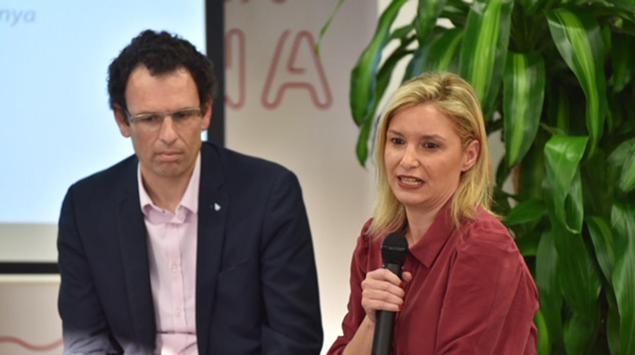 Imagen de Jaime Barba y Patricia Pastor tomada durante el evento