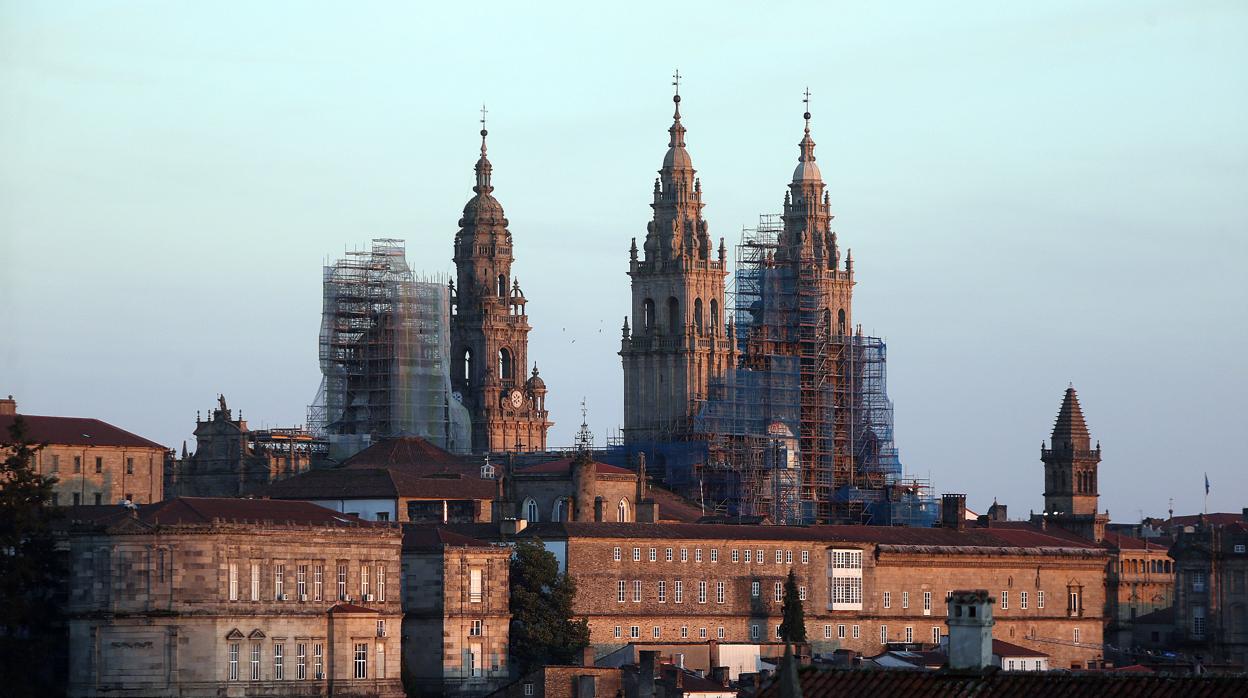 Estado de las obras de la Catedral de Santiago en 2017