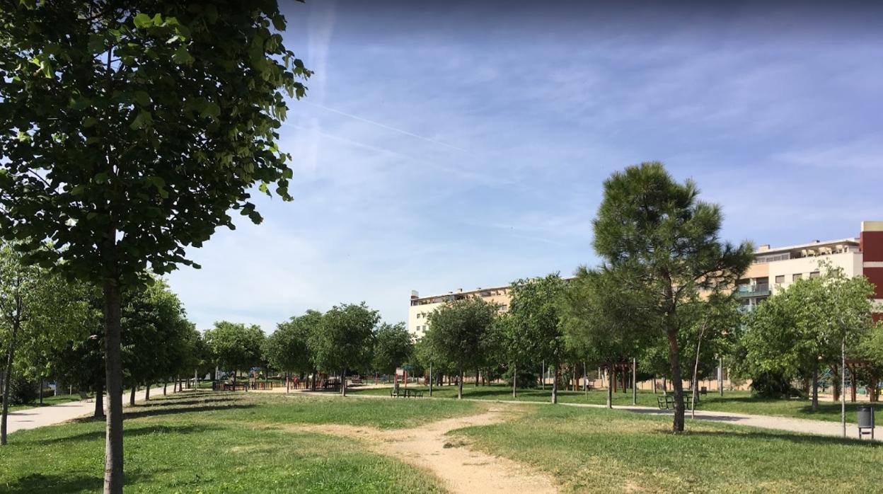 Parque de los Hortelanos, en Leganés, donde ocurrieron los hechos