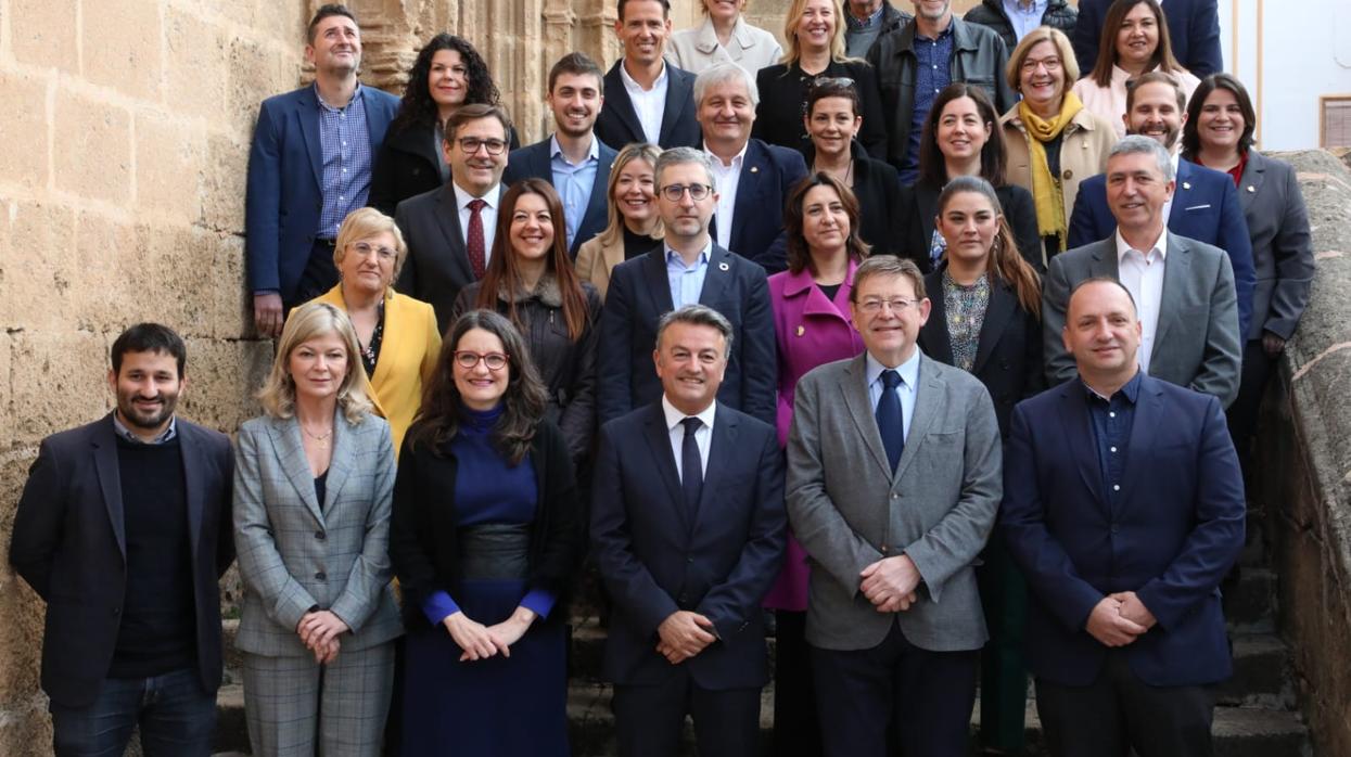 Imagen del Consell reunido este viernes en Jávea