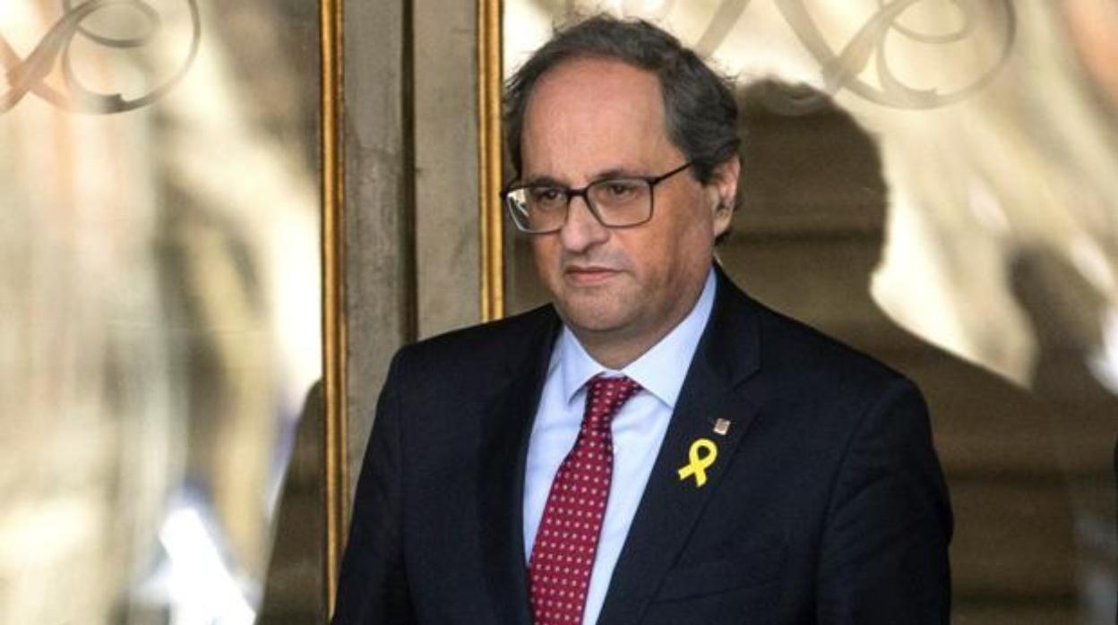 El presidente de la Generalitat, Quim Torra