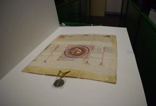 Pergamino del Ducado del Infantado de 1338