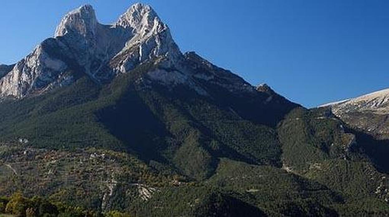 Imagen del macizo del Pedraforca