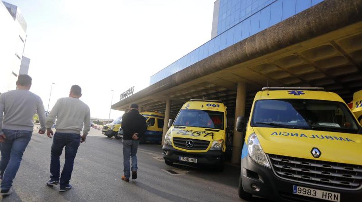 Exterior de un hospital gallego