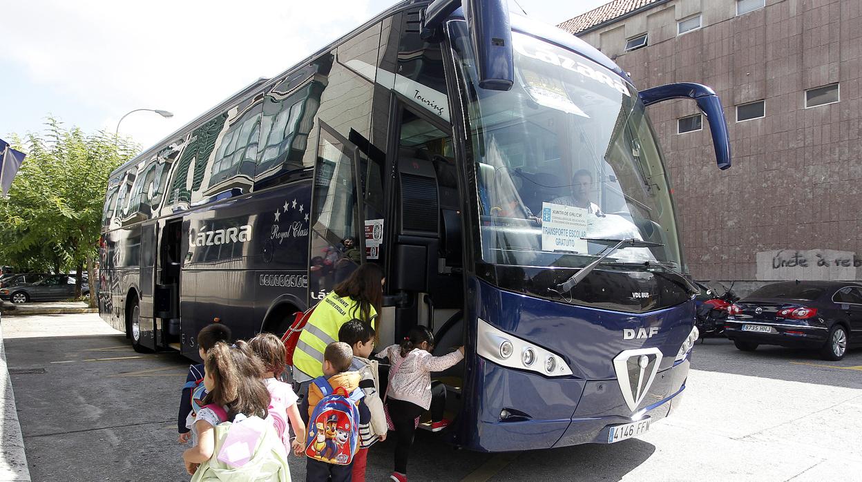 Imagen de archivo de un autobús escolar