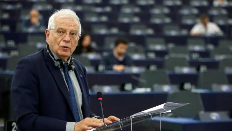 Josep Borrell defiende en Estrasburgo al Gobierno tras el encuentro entre Ábalos y Delcy Rodríguez