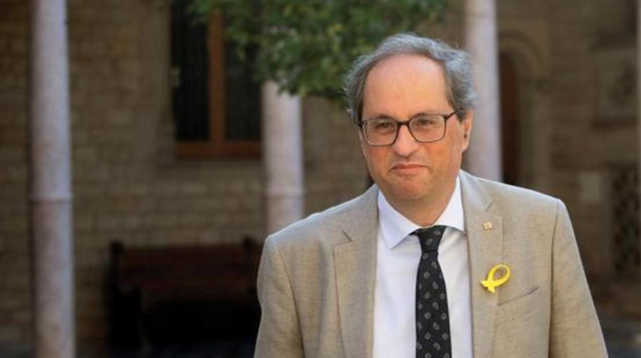 El presidente de la Generalitat, Quim Torra