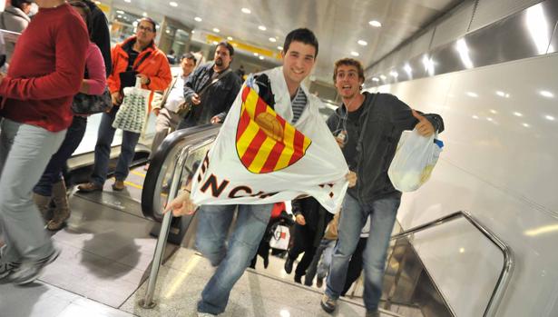 Horarios especiales del Metro de Valencia para el fútbol en Mestalla y la noche de San Valentín del viernes