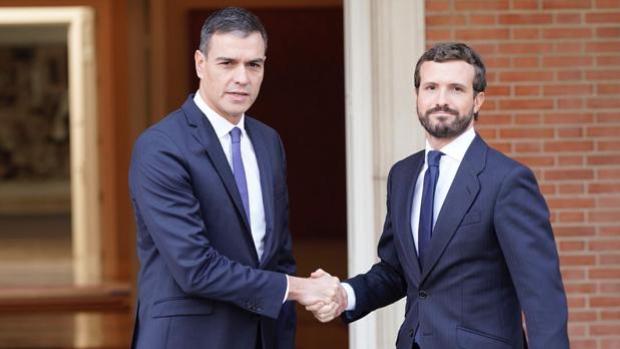 Casado se reunirá con Sánchez el próximo lunes en La Moncloa