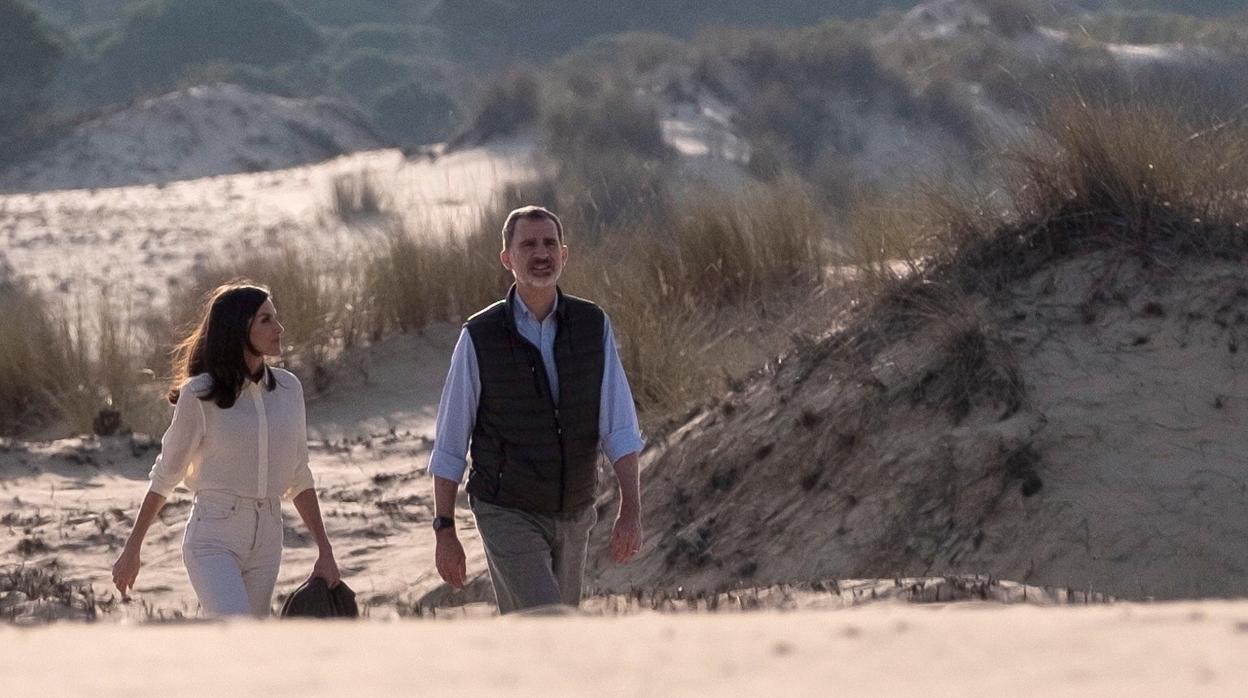 Don Felipe y Doña Letizia visitaron el Parque Nacional de Doñana