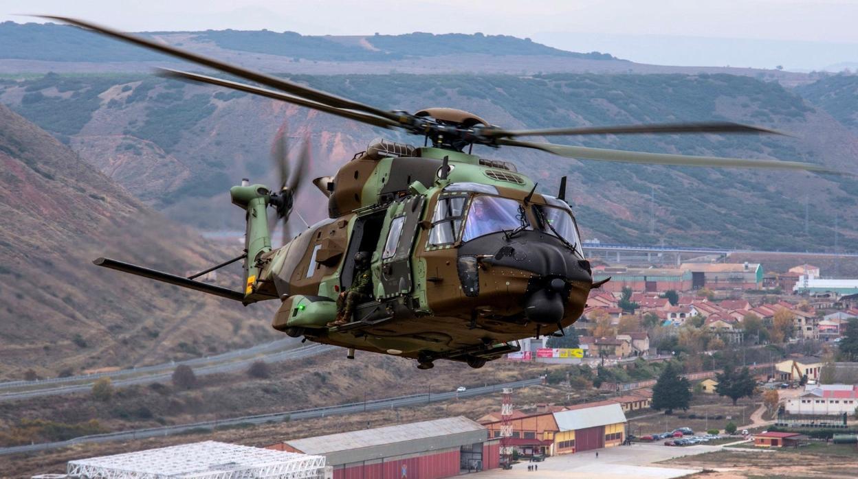 Imagen de archivo del helicóptero HN90 del Ejército de Tierra