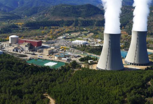 Instalaciones de la central nuclear valenciana