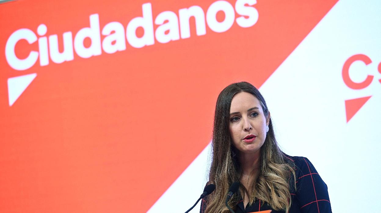 Melisa Rodríguez, portavoz de la gestora de Ciudadanos