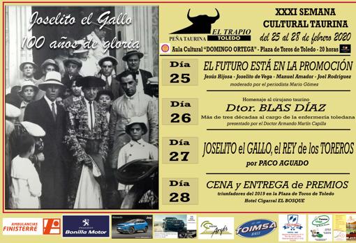 Cartel de la semana cultural