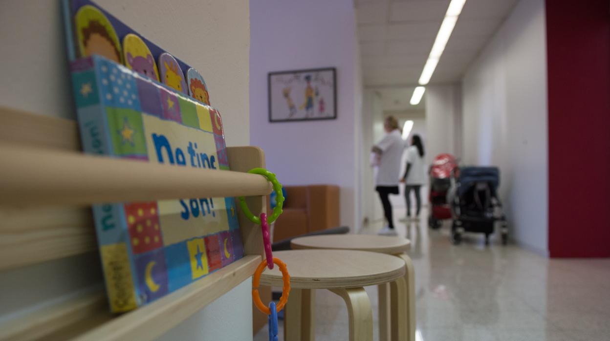 Una sala de un hospital infantil en una imagen de archivo