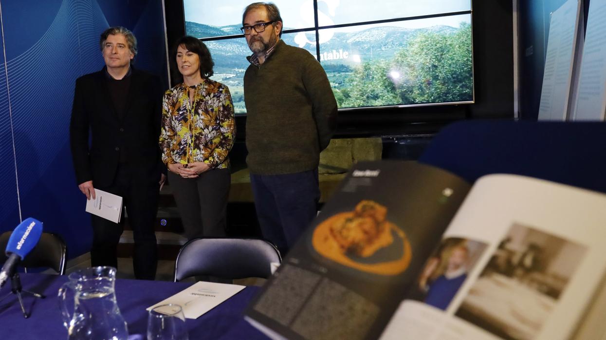 Martín Sanz, María Diago y Lluís Ruiz