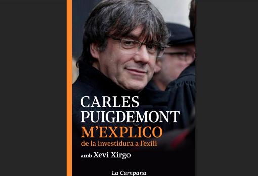 Portada del libro de Puigdemont