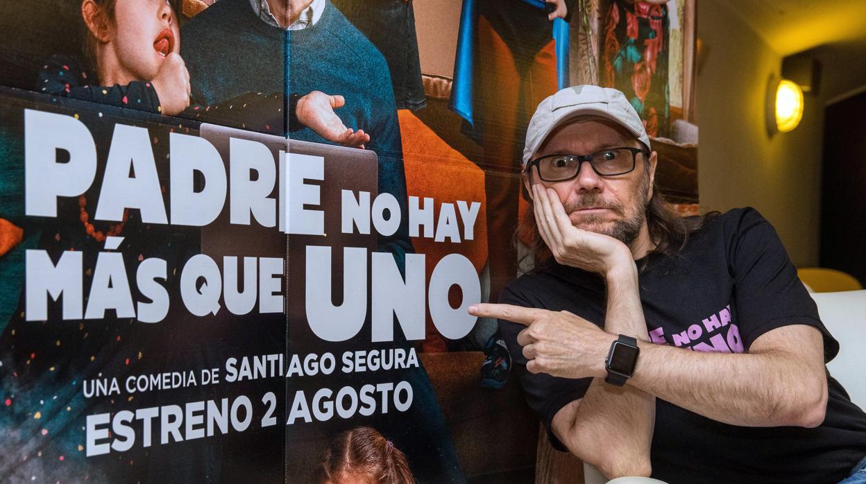 Santiago Segura, durante la promoción de su última película