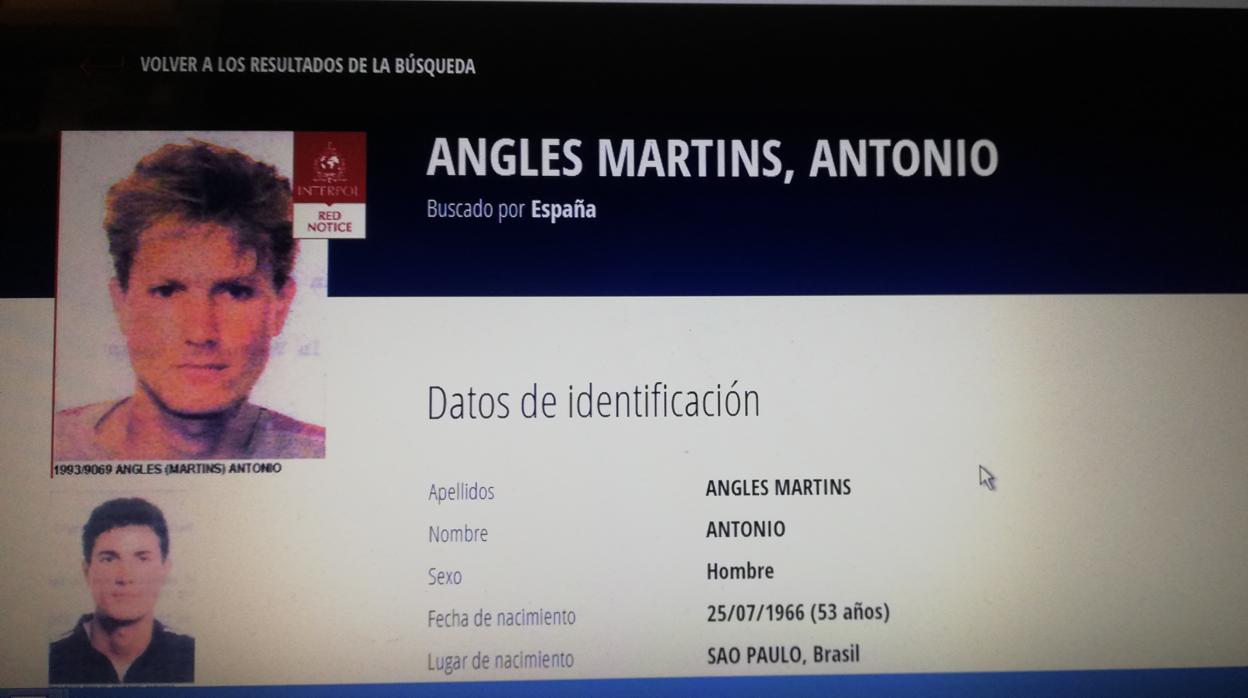 Antonio Anglés: el fugitivo que sigue cumpliendo años para la Interpol