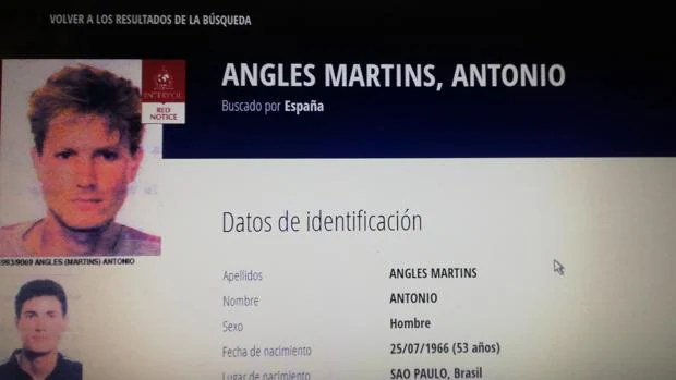 Antonio Anglés: el fugitivo que sigue cumpliendo años para la Interpol